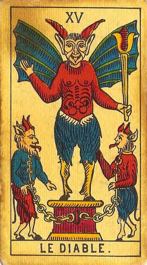 Carta Del Tarot El Diablo