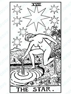 Carta Del Tarot La Estrella