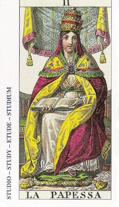 Carta Del Tarot La Sacerdotisa