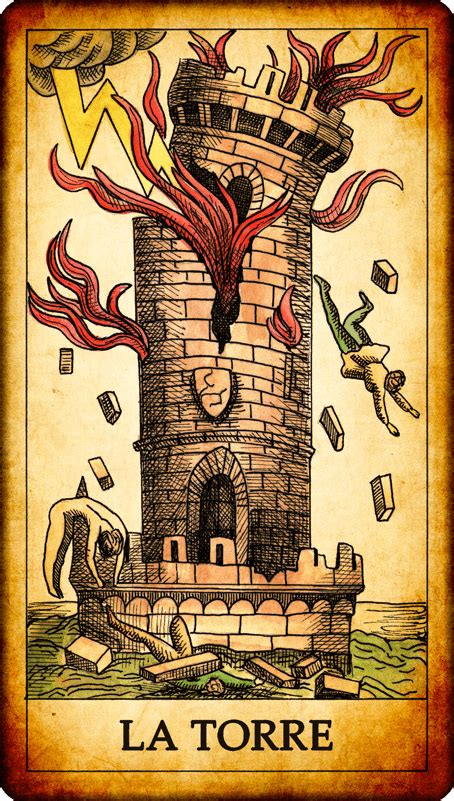 Carta Del Tarot La Torre