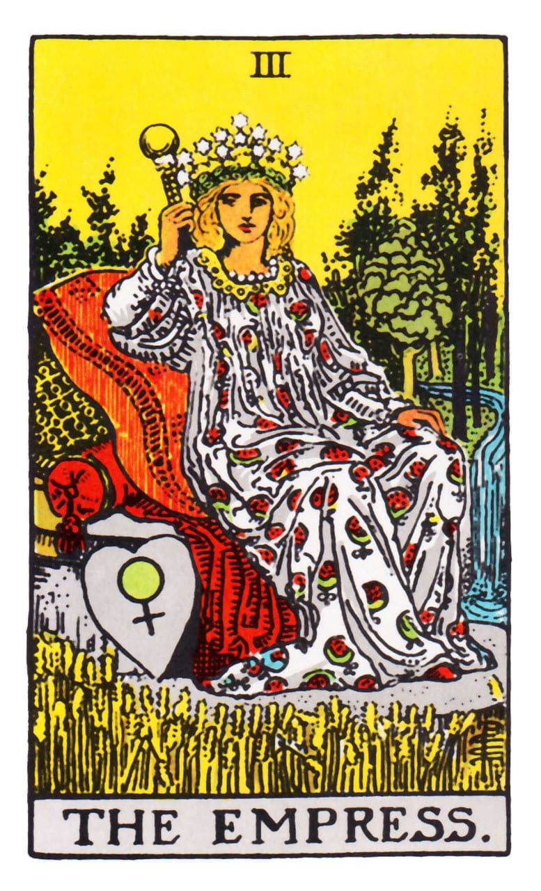 Carta Del Tarot La Emperatriz