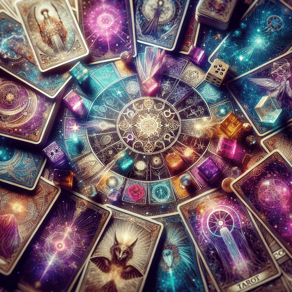 Una imagen de las cartas Tarot.